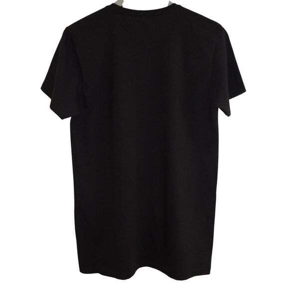 New Walt Disney World 50th Anniversary Checkered Logo Black 90s T-Shirt M - Picture 4 of 4